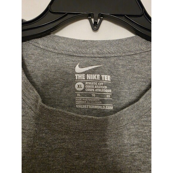 Nike Mens Grey The Nike Tee XL Short Sleeve T-shirt - Picture 3 of 5